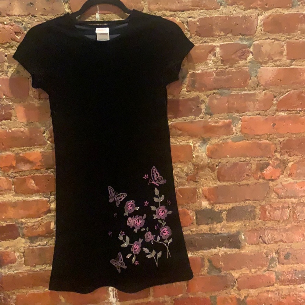 Velvet 90s y2k mini dress